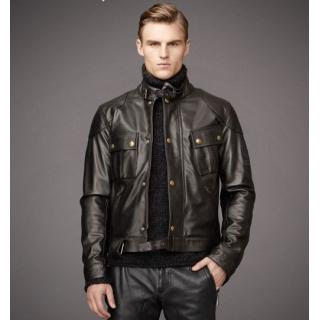 Veste Belstaff en Cuir Pour Homme Pas Cher